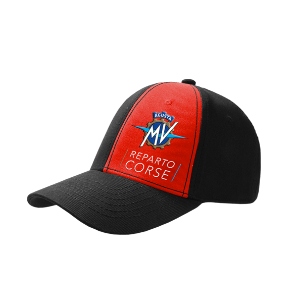 MV Agusta Reparto Corse Official Team Wear - 6 panel Flex Fit Ball cap MV Agusta Reparto Corse Official Team Wear - 6 panel Flex Fit Ball cap